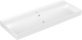 V&B Schrankwaschtisch Collaro in Weiß mit Überlauf, Breite: 120 cm, Tiefe: 47 cm - Bild 1