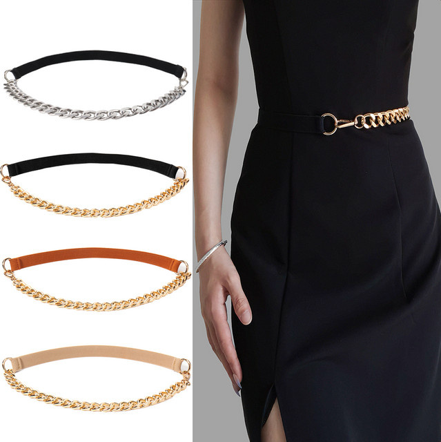 Damen-Taillensiegel mit Goldkette, Damen - Bild 1
