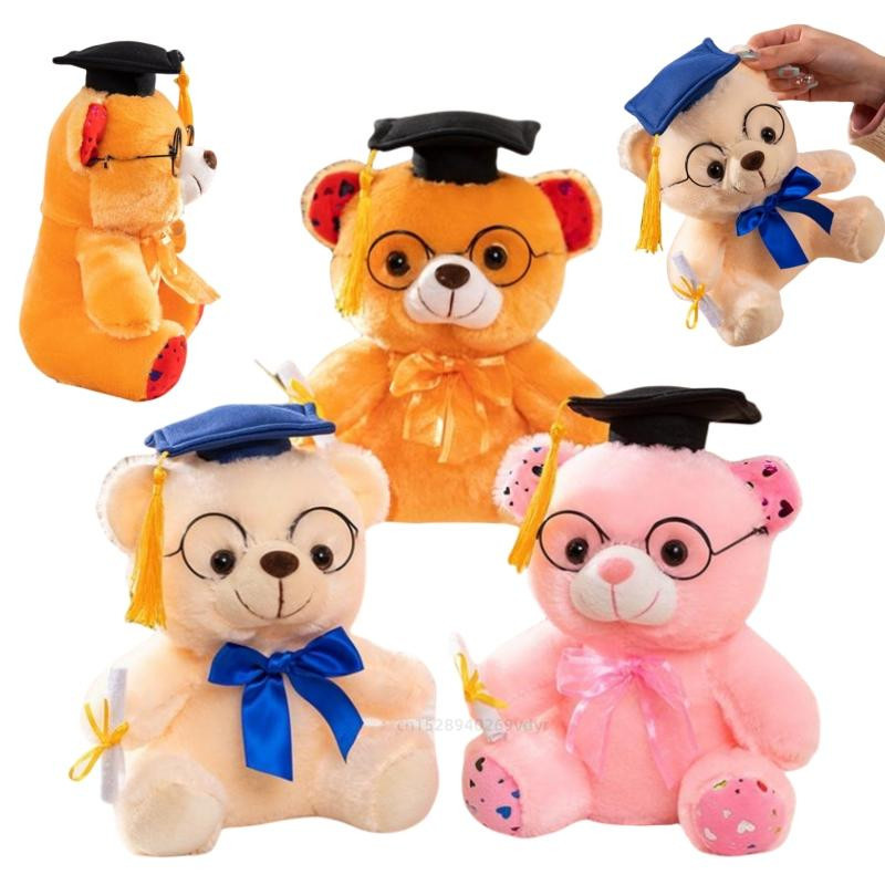 GDzaccly Abschluss Bär Plüschtier weiche Puppe 1-teiliges Set - Bild 4