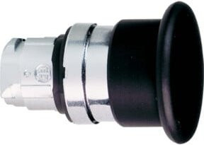 Schneider Electric Pilzdrucktaster ZB4BC2 in Schwarz mit Durchmesser 40 mm - Bild 1