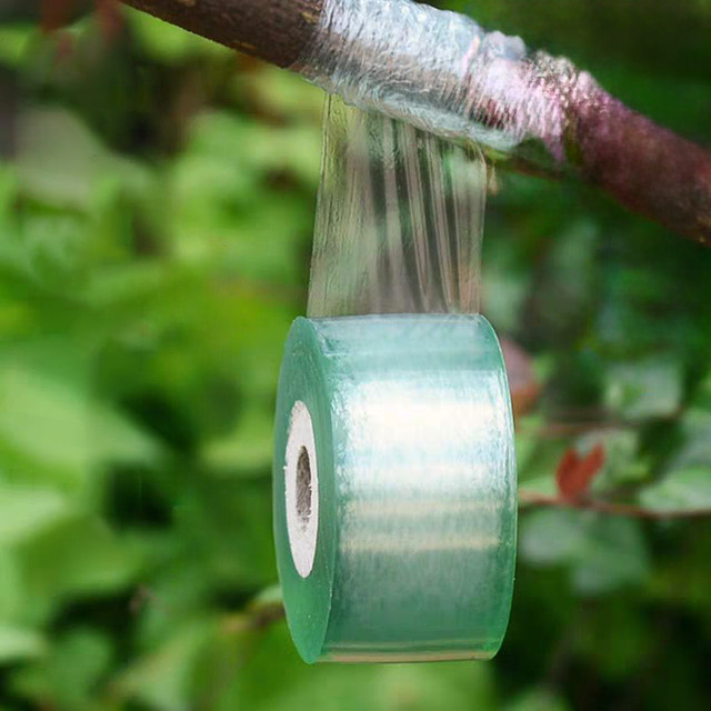 Selbstklebende PE-Pfropfbandfolie für Garten und Pflanzen zur Veredelung von Sämlingen, Reben und Tomaten - Bild 1