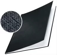 Leitz impressBIND Hardcover Buchbindemappe für A4, 145 Blatt (80 g/m²) in Schwarz und Weiß - Bild 1