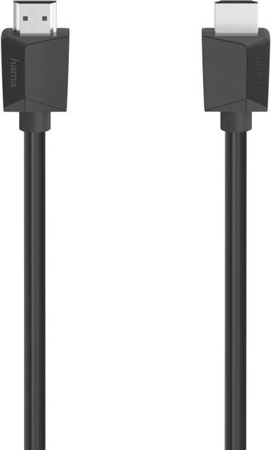 Hama High Speed HDMI Kabel mit Ethernet und Ultra-HD 4K in Schwarz, Länge: 1,50 m - Bild 1