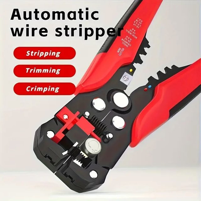 ACOONY Automatischer Abisolierer 3NI1 für Elektriker, multifunktional, Bereich 24–10 AWG - Bild 1