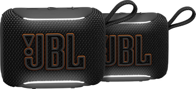 JBL Go 5 Bluetooth Lautsprecher Doppelpack Schwarz - Bild 1