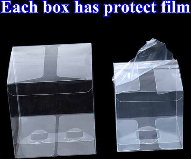 20 Stück leotrusting Transparente PVC Geschenkboxen zum Basteln für Schmuck und Figuren - Bild 1