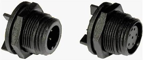 Bulgin PX0413/10S Rundsteckverbinder in Schwarz - Bild 1
