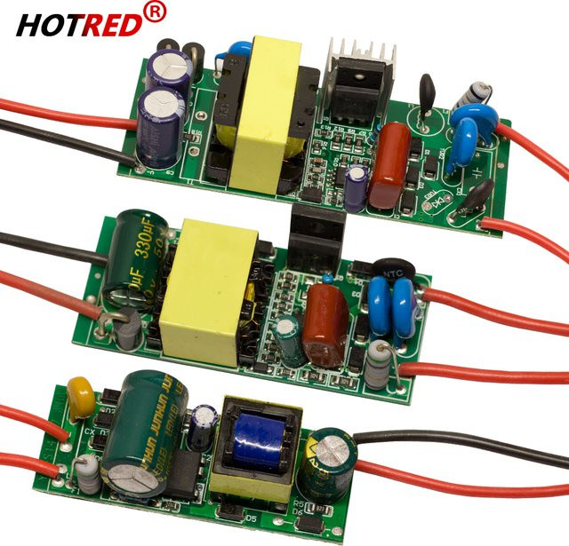 HotRed LED-Treiber Konstantstrom-Netzteil für Flutlichtlampen DC 24-36V 10W-50W in Multicolour - Bild 1