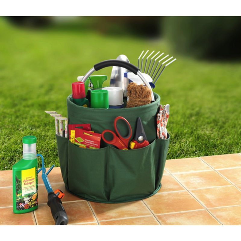 Maximex Reinigungscaddy aus Polyester, 100 Liter, Farbe: Grün - Bild 3