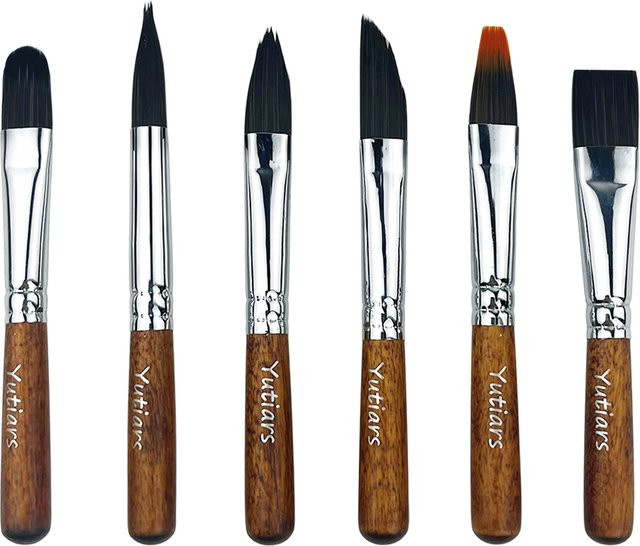Yutiars 6-teiliges Mini-Reise-Malstift-Set mit Aquarell- und Gouache-Farben in Multicolour für Detail-Skizzen und zum Färben - Bild 1