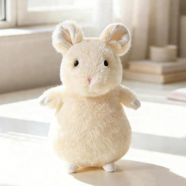 Hoom Fancy Rat Plüschtier, Weiß, ab 3 Jahren - Bild 1