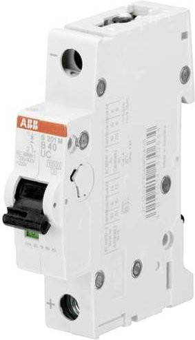 ABB S201M-C1.6UC Leitungsschutzschalter 1,6A 220V in Weiß - Bild 1
