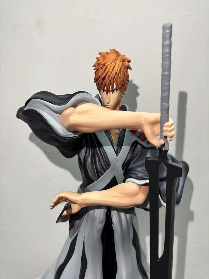 Bandai Bleach Ichigo Kurosaki GK-Figur, Kampfstatue, Kunststoff - Bild 3