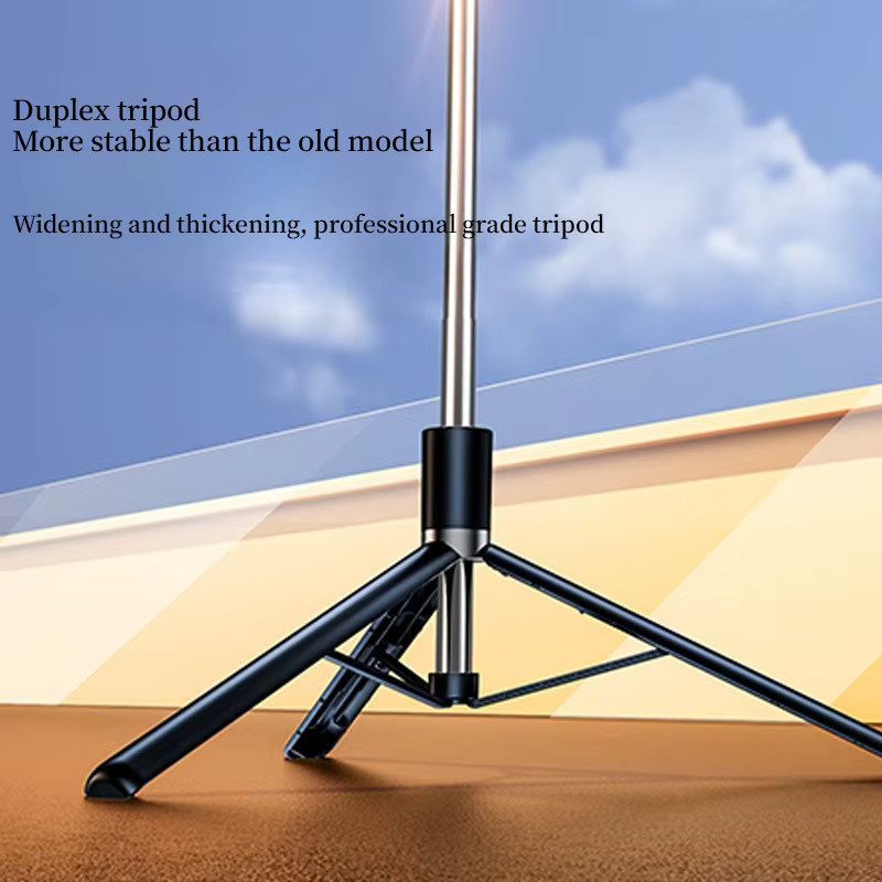 Multifunktionales Selfie-Stick-Stativ mit 360-Grad-Drehung für universelle Handy-Fotografie und Livestreaming - Bild 3