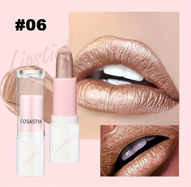 Verve Beauty Gel-Lippenstift, Schimmernd, Lila 06 - Bild 1