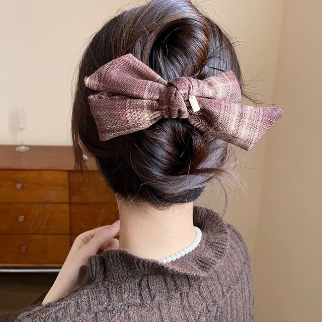 Haar Clips Bowknot, Acryl, Damen - Bild 1