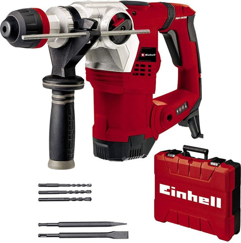 Einhell SDS-Plus-Bohrhammer TE-RH 32 4F Kit, 1250W, 230V, rot/schwarz - Bild 2