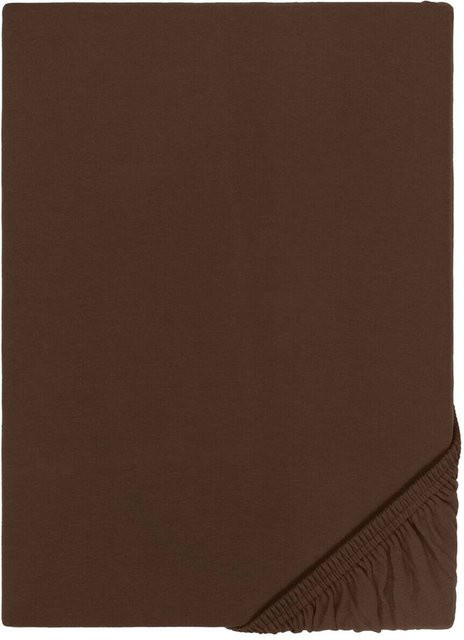 Pocoline Baumwoll Bettwäsche in Braun, atmungsaktiv und Oeko-Tex Standard 100, B/H: 150 x 200 cm - Bild 1