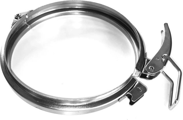 Summer Fun Spannring aus Metall für 6-Wege-Ventil in Silber - Bild 1
