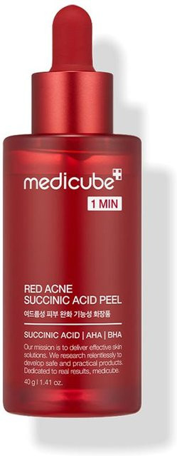 medicube Red Acne Bernsteinsäure Peeling Serum, 40g, Unisex - Bild 1