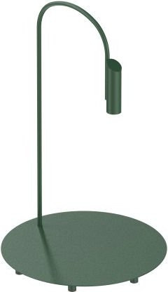 Flos Caule Outdoor Bodenleuchte in Grün aus Aluminium und Edelstahl mit dimmbarer LED und IP66 Schutzart - Bild 1