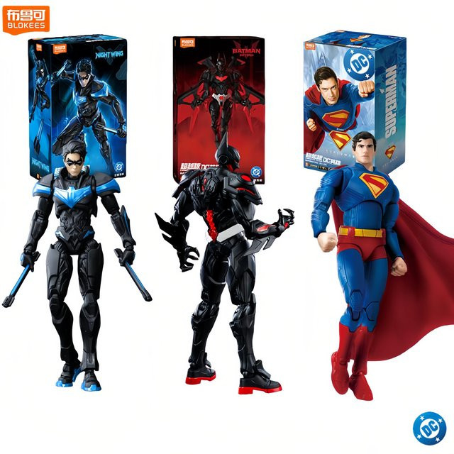 BLOKEES DC Superman, Actionfigur, 15cm - Bild 1