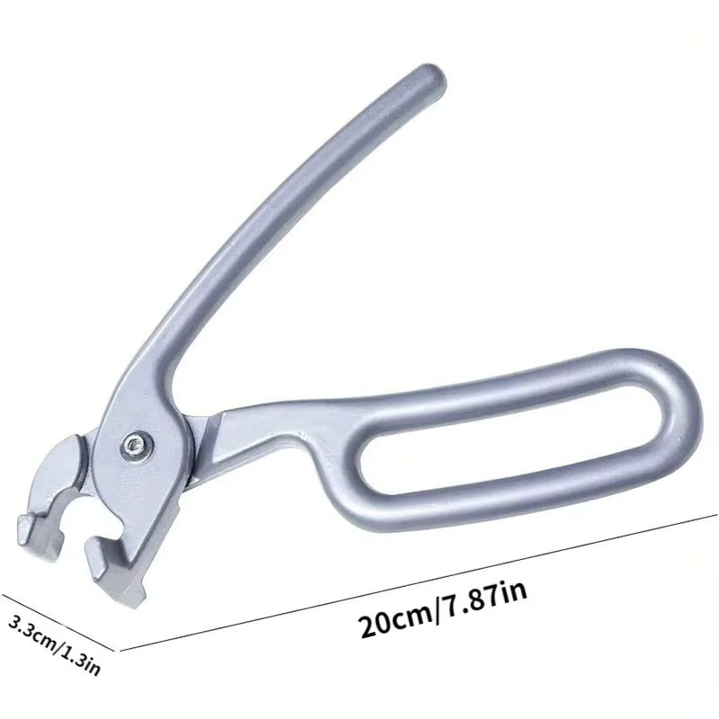 Aluminiumguss Pan Greifer in Silber als Backform Greifer und Verbrühungsschutz für Schüsseln, Töpfe und Pizzaformen - Bild 1