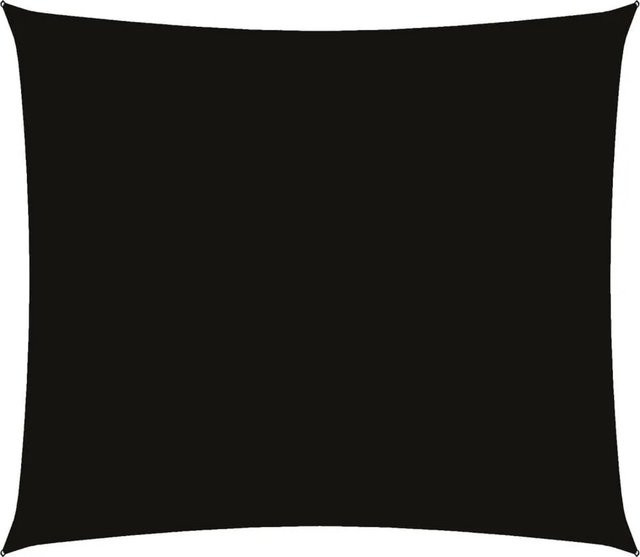 vidaXL Sonnensegel aus PU-beschichtetem Oxford-Gewebe, Rechteckig, Schwarz, B: 250 cm, T: 200 cm - Bild 1
