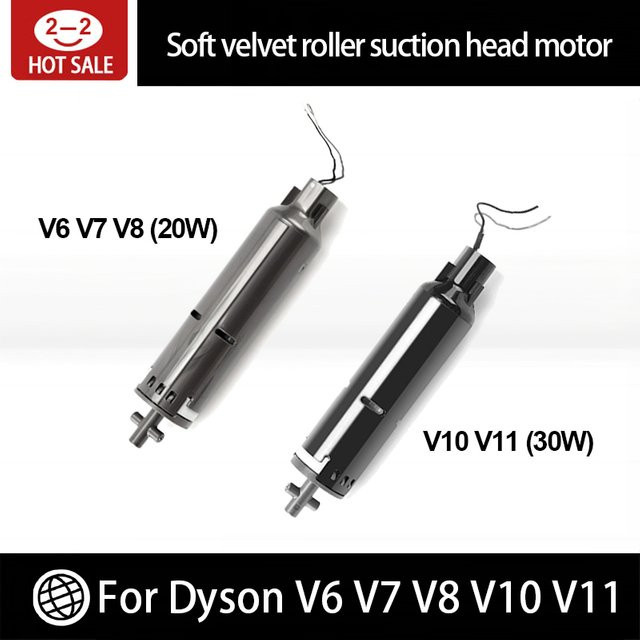 Ersatzmotor für Dyson Staubsauger V6 V7 V8 V10 V11 mit 20 W oder 30 W für die weiche Samt Roller Düse - Bild 1