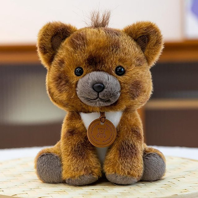 Löwen-Stofftier, Zebra, Elefantenpuppe, Wildschwein-Stofftier, Faultier, Hund, 15cm, ab 14 Jahren - Bild 1