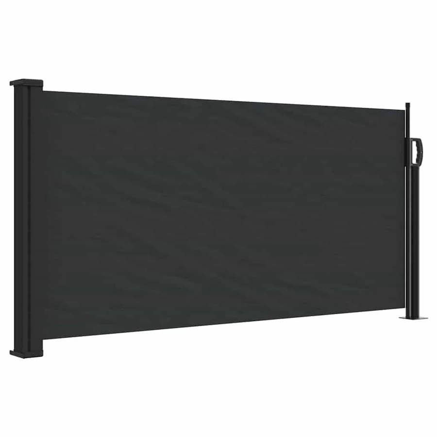 vidaXL Ausziehbare Seitenmarkise Schwarz B/H: 300 x 100 cm - Bild 2