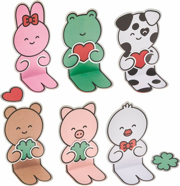 Rico Design Paper Poetry Kartenset Chingu formgestanzt multicolor aus Karton - Bild 1