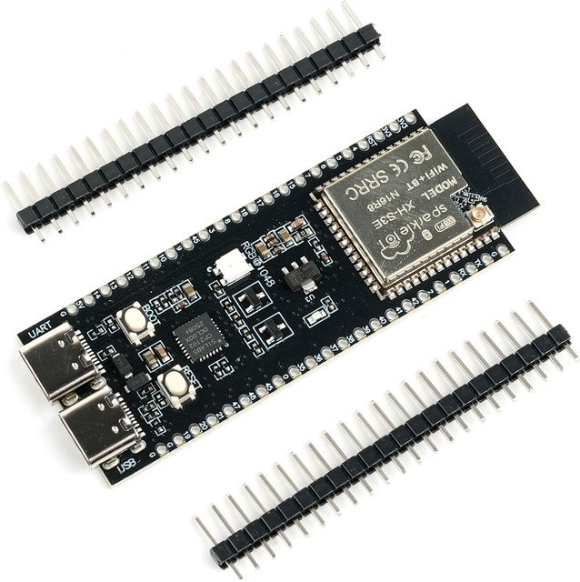 DIYmall ESP32-S3-DevKitC-1 N16R8 Entwicklungsboard mit Wi-Fi und Bluetooth, 16MB Flash, 8MB PSRAM, Schwarz - Bild 1