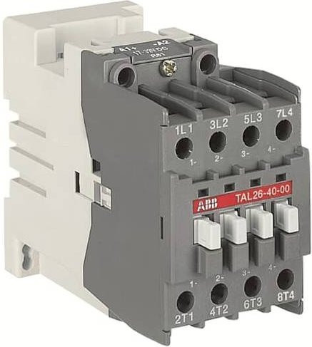 ABB Schütz TAL26-22-00-51 in Grau mit 2 Schließern und 2 Öffnern für 4kW - Bild 1