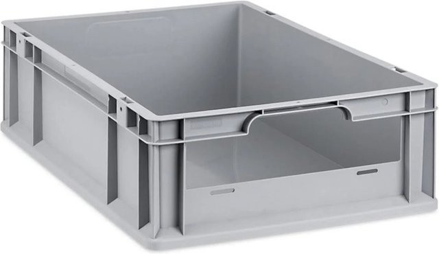 PROREGAL Eurobox NextGen Insight Eurobehälter Transportbox Grau H x B x T: 17 x 40 x 60 cm, 34 Liter - Bild 1