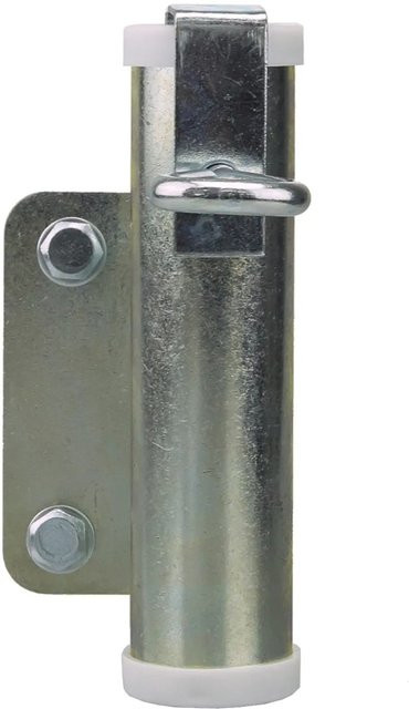 Videx Garden Sonnenschirmhalter Typ D zum Andübeln aus Stahl, Farbe Silber, Durchmesser: 25 mm, Galvanisch Verzinkt - Bild 1
