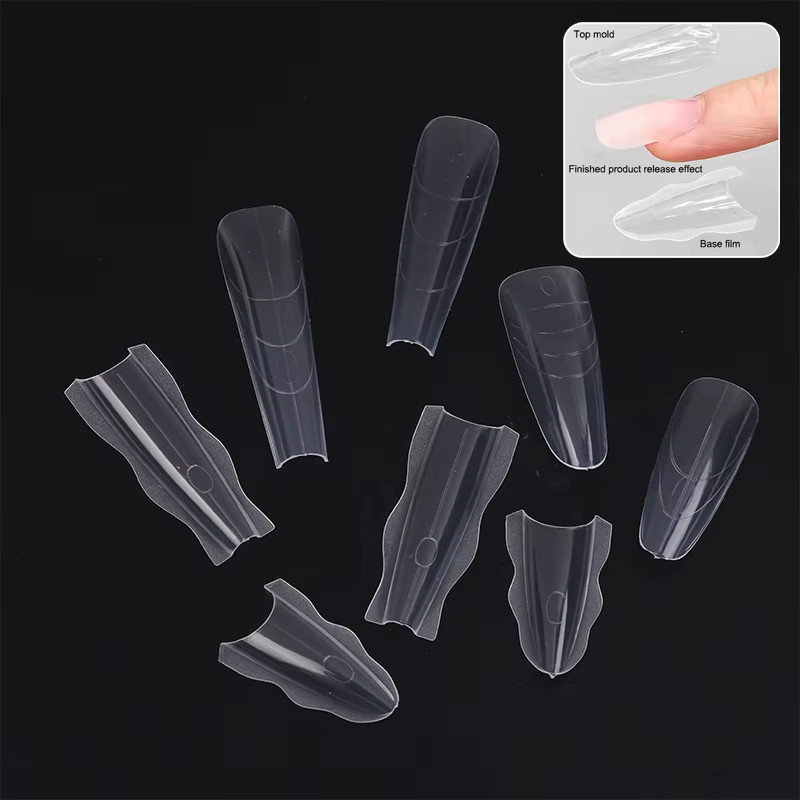 Jiauting ABS-Sandwich-Nagelformen, 60 Stück, Damen - Bild 3
