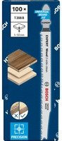 Bosch Expert Stichsägeblatt T 308 B Wood 2-side clean in Silber - Bild 1