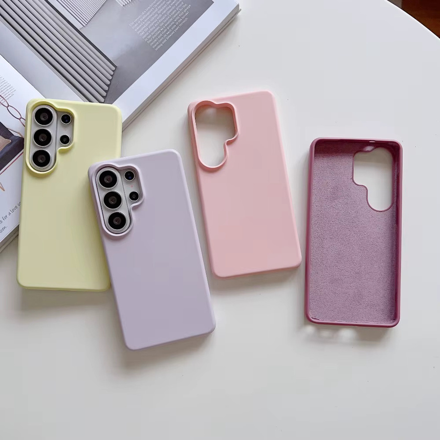 Stoßfeste Flüssig-Silikon Handyhülle für Samsung Galaxy S26 S25 Ultra S24 FE A57 A37 A17 - Bild 1