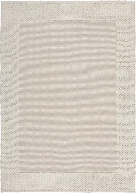 Teppich aus Wollmischung von Kadima Design in Beige, B: 120 cm, T: 170 cm - Bild 1
