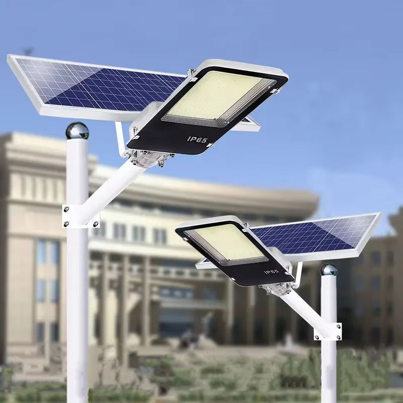 YQCHEZI LED Solar Wandlampe für Garten und Haus, Wasserdicht mit 6000mAh Akku, Schwarz oder Weiß, Kaltweißes Licht - Bild 4