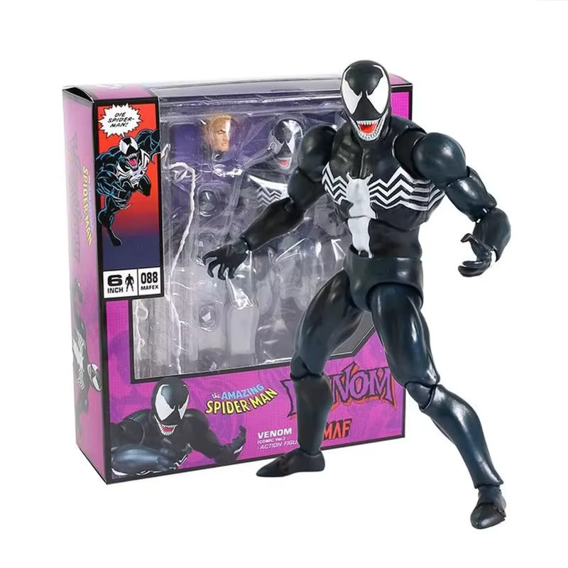 Bandai Mafex Venom, Marvel Actionfigur, Sammelmodell - Bild 5