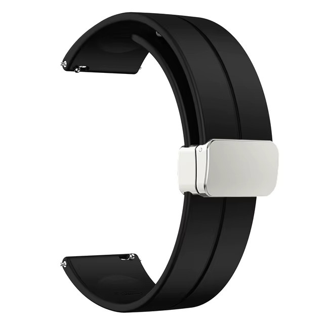 Amazfit Uhrenarmband Silikon, Schwarz, Unisex - Bild 1