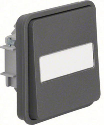 Berker Aufputz-Taster W.1 Push Button in Lichtgrau mit IP55 Schutzart - Bild 1