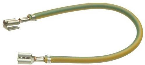 Hager Erdungsleitung L4183GNGE steckbar grün-gelb Länge: 60 cm - Bild 1