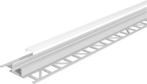EVN LED-Profil Aluminium APFL2AM200 in Weiß, Länge: 200 cm, Breite: 5,7 cm - Bild 1