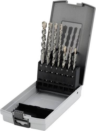 Cimco 7-teiliges Hartmetall Hammerbohrer-Set SDS-Plus in Silber - Bild 1