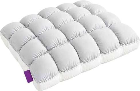 LulaStyle Mellow Puff Wolkenkissen aus Mikrofaser, grau, B/T/H: 66 x 50 x 1 cm - Bild 1