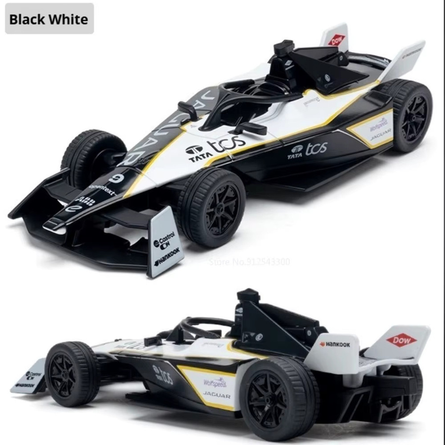 RMZ city Formel F1 Rennwagen-Modell, 1:32 Maßstab, Metall, Gummi, Rot - Bild 5