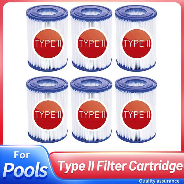 Pool-Filterkartusche Typ II für Lay Z Spa Filterpumpen und oberirdische Pools sowie Whirlpools - Bild 1